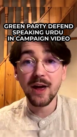 Green Party's decision to speak Urdu in a campaign video for the Gorton and Denton by-election has been defended The Chair of the London Green Party, Eugene McCarthy, told Tom Harwood: "In a democracy, which we live in, whether you like it or not, we have to appeal to voters. And these people are legitimate voters. And we want to speak to them and represent their communities." | GB News