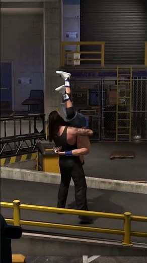 The Undertaker Tombstone Piledriver To John Cena BACKSTAGE!! #wwe2k25 #wwe2k25gameplay