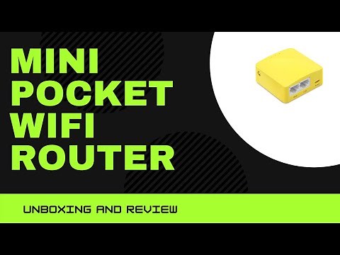 GL iNET Mini Portable Travel Router Unboxing and Review | GL-MT300N-V2