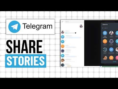 How To Share Stories In Telegram On Pc (Step By Step)