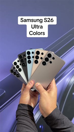 Exploring Samsung S26 Ultra Color Choices