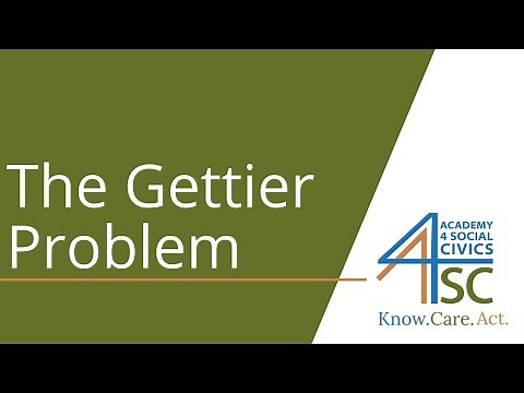 The Gettier Problem: True Justified Belief without Knowledge - Epistemology Series | Academy 4 S...