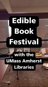 Educational AND delicious! 🍰 Earlier this month, the #UMass community was welcome to join the UMass Amherst Libraries for their ever-popular annual Edible Book Festival. Participants make, judge, and eat culinary creations based on literature. Each entry was inspired by a literary work (fiction or nonfiction) or a literary character, such as recreating a book cover or a diorama of a scene. 🔗 Check out upcoming library events here: https://bit.ly/3war5cU | UMass Amherst