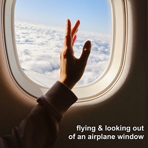 Various - Flying & Looking Out Of An Airplane Window