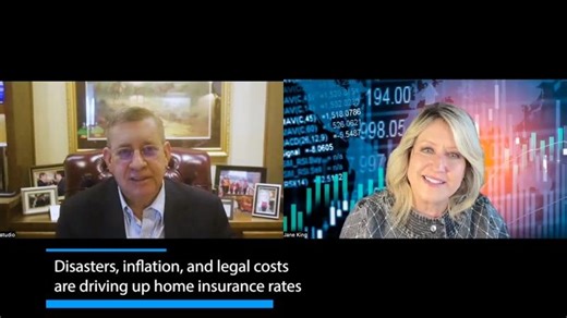 Why Home Insurance Rates Are Rising Nationwide | APCIA CEO David Sampson Explains | Jane King