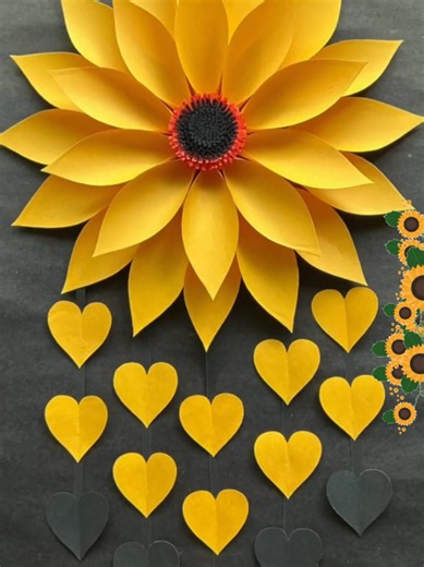 Girasol de papel: decoración fácil - Cosas Creativas