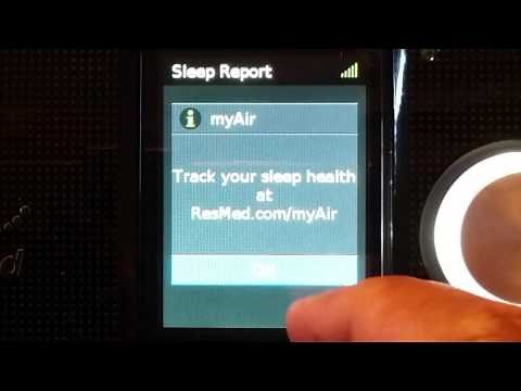 Resmed CPAP AirSense 10 Autoset - MyAir App