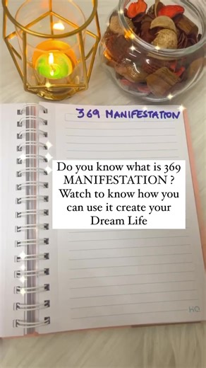 🌟✨What is 369 Manifestation and how can you use it to make your Dreams a Reality ?✨🌟The 3 6 9 Manifestation Method is a powerful technique popularized by Nikola Tesla. It involves focusing on specific numbers (3,6,9) and their vibrations to manifest your desires. First step is to write what you want to achieve as an affirmation which is a positive statement written as if your goal is already achieved. This can be about any area of your life: Love, Marriage, Job, Money, Health etc Every day you