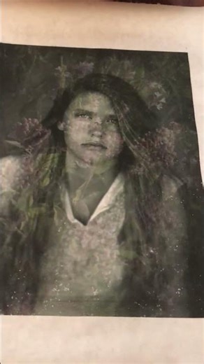 Pigment transfer prints onto Mulberry paper! #artroom #art #creativespaces