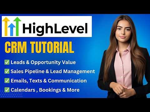 GoHighLevel CRM Tutorial & Full Demo: How to Manage Leads, Bookings & Communication