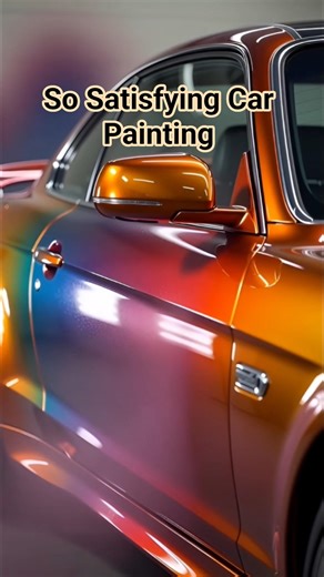 So Satisfying Car Painting