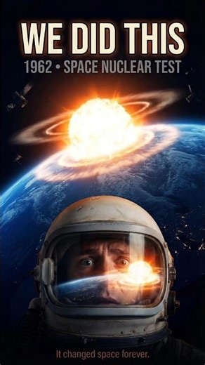 ☢️ Humans Detonated a Nuclear Bomb in Space (1962) — This Really Happened