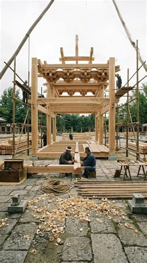 2,000-Year-Old Temple Built From Nothing! 😱 Watch It Rise!