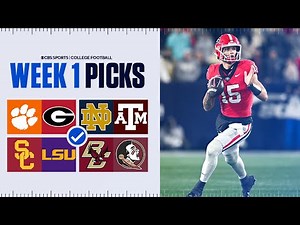 Picks for EVERY Top 25 game in College Football [Full Week 1 Betting Guide] | CBS Sports