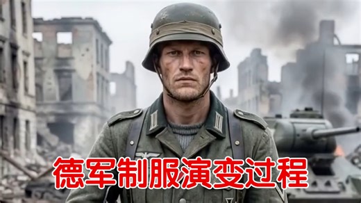 德军制服演变过程，每个时期都是最帅的！