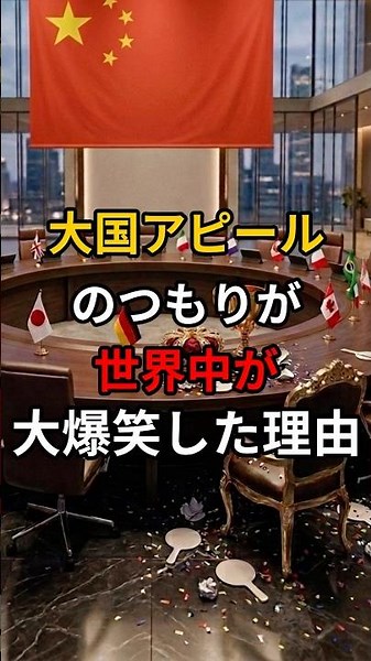 大国アピールのつもりが世界中が大爆笑した理由