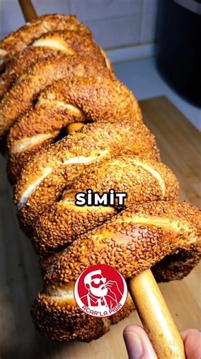 Tam Ölçüsünde Simit 😋 #pratiktarifler #yemektarifleri #yemek