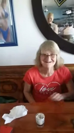 Grandma drinks a blow job