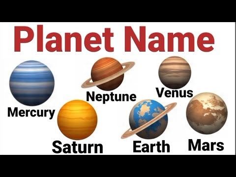 Planets Name in English and Hindi | Learn All 8 Planets for Kids" 🌍✨