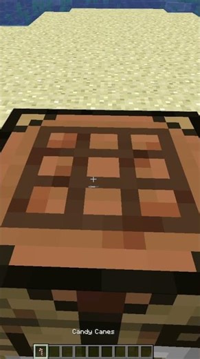 how craft candy canes #candy #christmas #minecraft