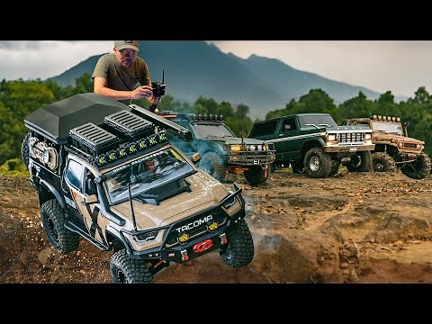 Rc Cars vs Rc Crawler, Toyota Tacoma, Lc80, Fj45, Ford Bronco | Off Road 4x4