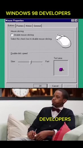 Desactivar Click Automático del Mouse en Windows 98
