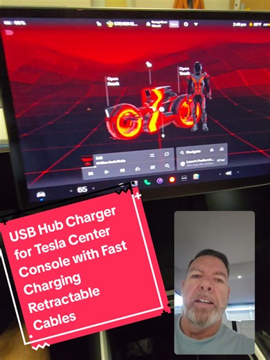 Fast Charging USB Hub Charger for Tesla Models Y and 3