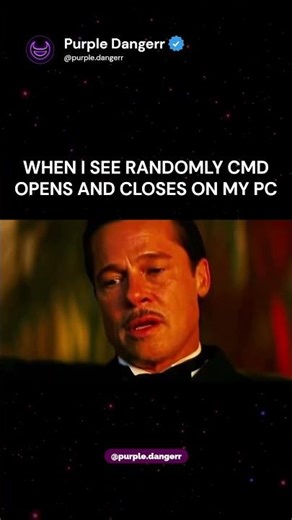 OH NO. Random Command Prompt (CMD) windows appearing are usually caused by malwares #gaming