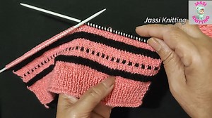 571K views · 7K reactions | Knitt Beautiful Design Pattern | Sweater Cardigan | Jasbir Creations #Knitting #trendingreelsvideos #shortsvideos #knittingdesign #facebookviral #facebookviral #knitting #KnittingTips #capdesign #knittingpattern | Jasbir Creations | Facebook