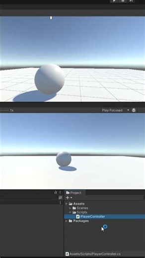 How to make Input Movement in Under 60 Seconds in Unity! 🚗💨 #Shorts
