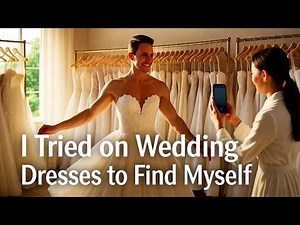 MTF Man Becomes a STUNNING BRIDE in Wife’s Wedding Dress. (Crossdressing Stories)