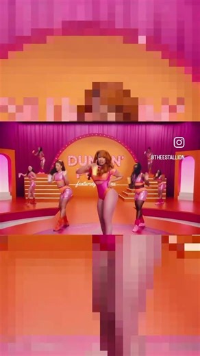 Megan The Stallion’s Dunkin Donuts Commercial! #megantheestallion #dunkindonuts