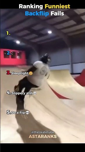Ranking Funniest Backflip Fails 💀💀
