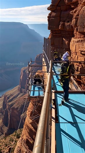 427K views · 7.4K reactions | Engineering Marvel: Grand Canyon Apex Sanctuary! #grandcanyon #construction #architecture | Vu Craft | Facebook