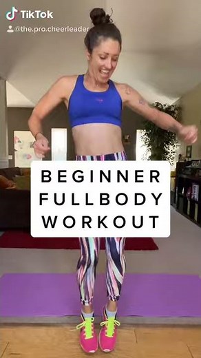 Beginner Full Body Workout - No Equipment - Cheer Workout | The Pro Cheerleader