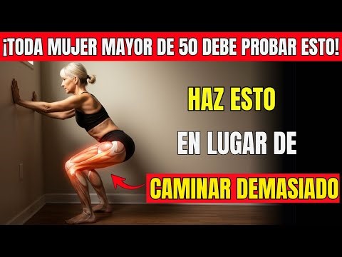 3 EJERCICIOS CLAVE para Fortalecer Piernas y Equilibrio Después de los 50