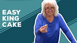 It's Fat Tuesday, so today I'm preparin' a super easy version of a traditional King Cake. Get the recipe here: https://www.pauladeen.com/recipe/easy-king-cake/ | Paula Deen