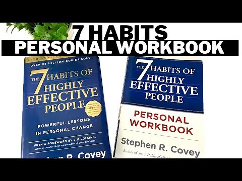 7 Habits of Highly Effective People Personal Workbook - Flip Through
