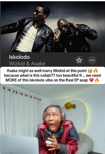 Asake should just lock it down with Wizkid 😭🔥 because this combo is dangerous fr… the Iskolodo vibe on the Real EP too clean, we need plenty more 💔🔥 #wizkid #asake #creatorsearchinsights #iskolodo #wizkidfc