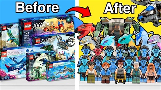 I Built Every Avatar Set in Lego