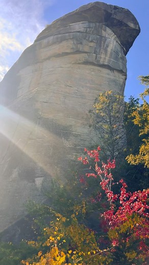 Chimney Rock State Park located in western North Carolina, near Asheville and Lake Lure. The park is named after the iconic 315-foot granite monolith known as Chimney Rock. Chimney Rock can be summited via hiking trails and lots and lots of wooden and granite stairs. #chimneyrock #chimneyrockstatepark #chimneyrocknc #ncstateparks #ncparks #ncphotographer #ncphotography #ncphotos #ncphotographers #northcarolinaoutdoors #northcarolinamountains #westernnc #blueridgemountains #blueridgeoutdoors #blu