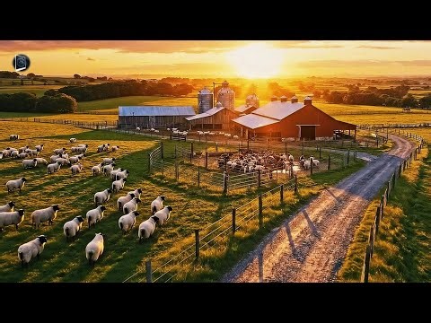 Inside a Mega Sheep & Goat Farm: How Millions Are Raised for Wool and Milk