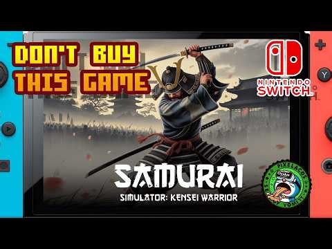 Samurai Simulator: Kensei Warrior - (Nintendo Switch 1) - Framerate & Gameplay - 4K