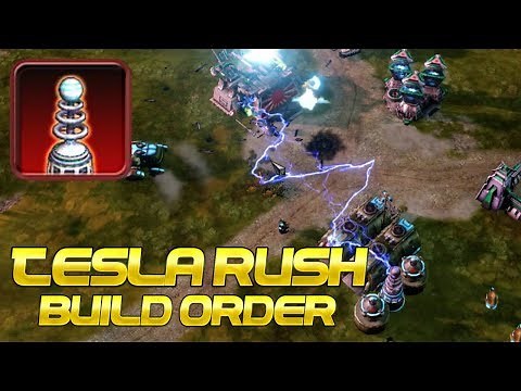 Soviet Tesla Coil Rush Build Order | Red Alert 3