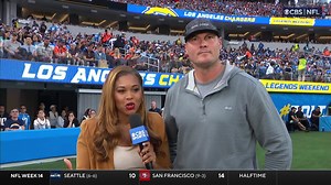 Philip Rivers joins Broncos-Chargers broadcast for interview during game