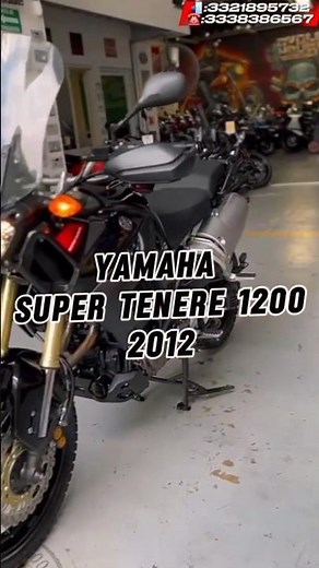 💥💥📢 𝔻𝕀𝕊ℙ𝕆ℕ𝕀𝔹𝕃𝔼 📢💥💥 YAMAHA SUPER TENERE 1200 MODEL: 2012 WITH 15 THOUSAND MILES FOR $135,000 PESOS.