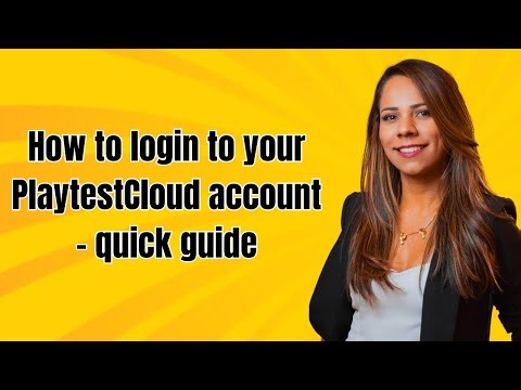 How to login to your PlaytestCloud account - quick guide