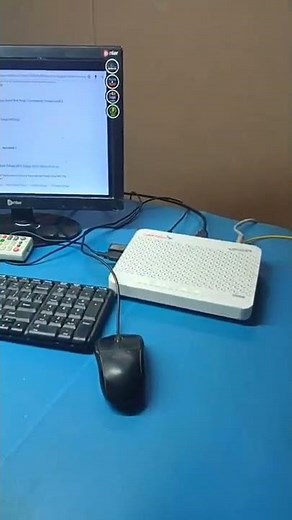 Setup box connect to computer monitor #computer #monitor