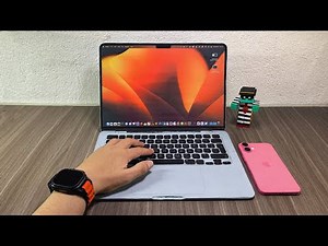 How to make cardboard laptop Apple MacBook Air M4 from cardboard - Tutorial