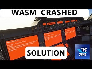 MSFS 2024 | WASM MODULE FAILURE | THE SOLUTION | IN FRENCH